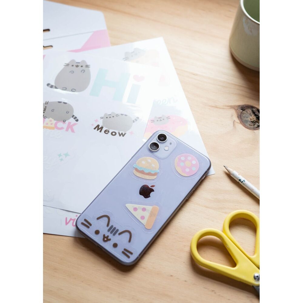 Pusheen reusable sticker set 6
