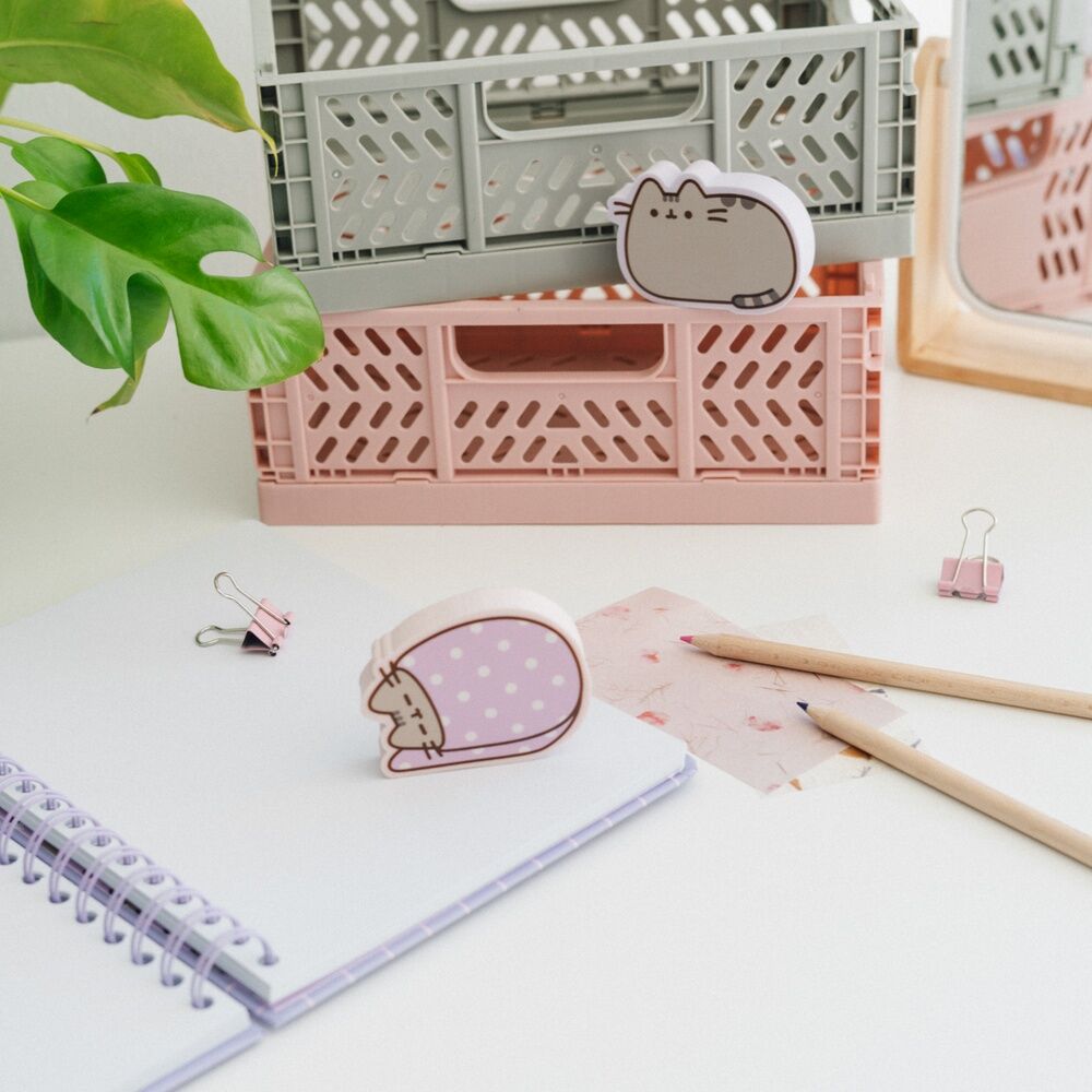 Pusheen set 2 erasers 4