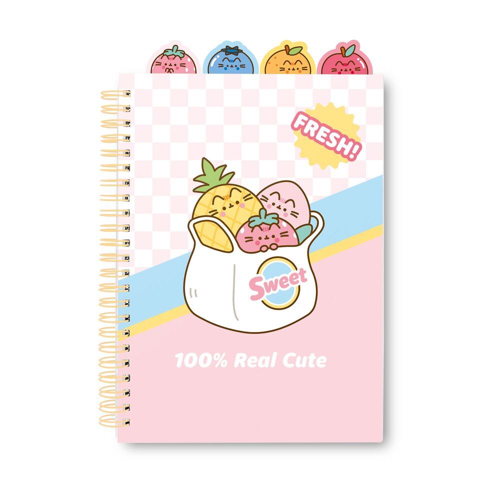 Pusheen Fruits A5 notebook 1