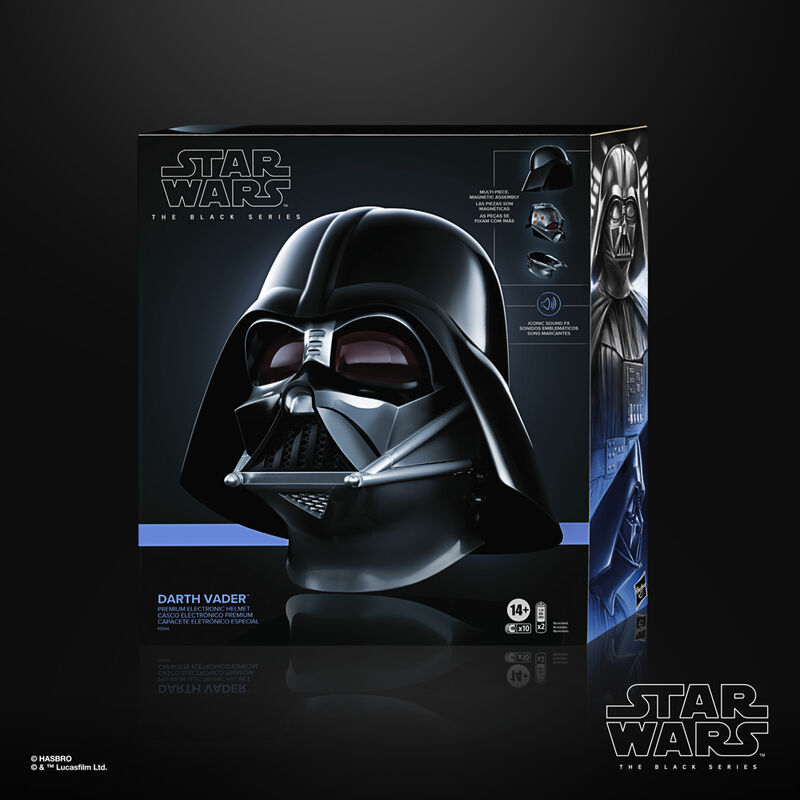 Star Wars Obi Wan Kenobi Darth Vader Electronic helmet 4