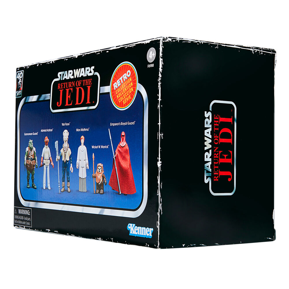 Star Wars Return of the Jedi Retro Collection figure 9,5cm set 6 pack 6