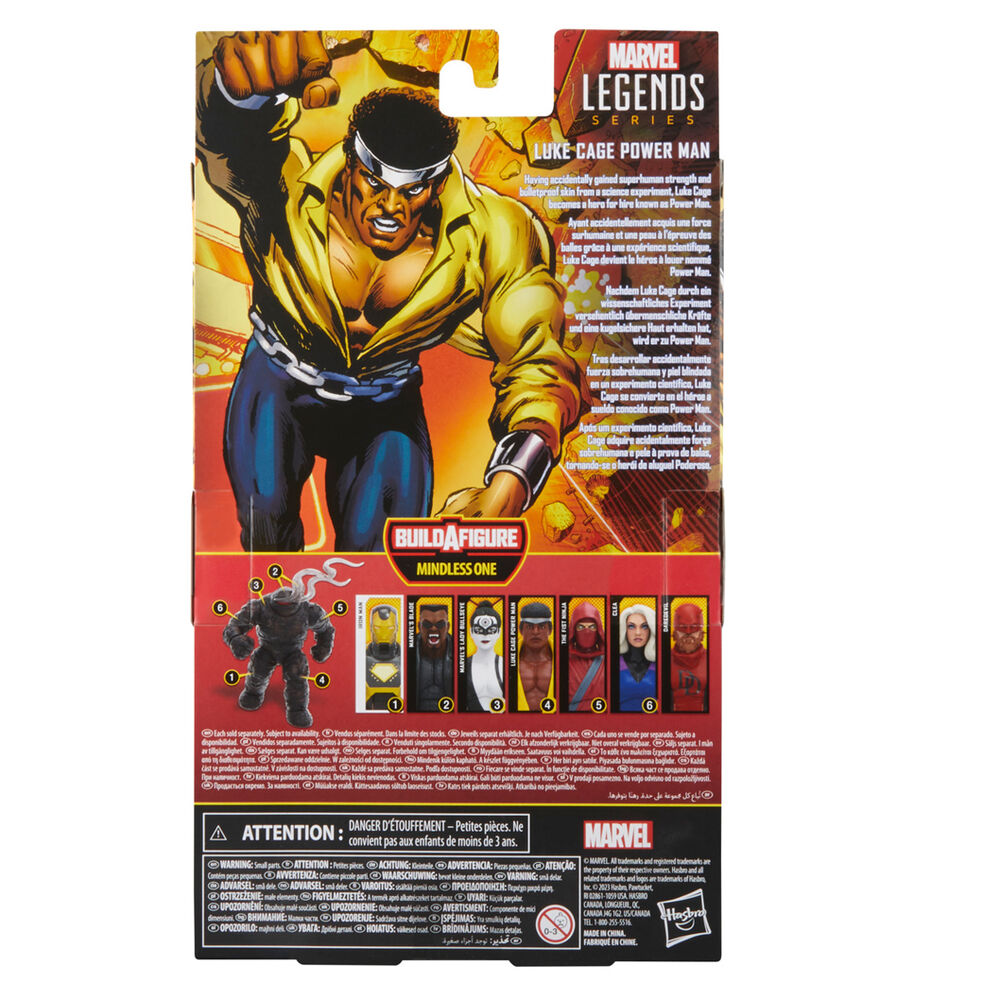 Marvel Legends Series Knights Luke Cage Power Man Bullseye figure 15cm 8