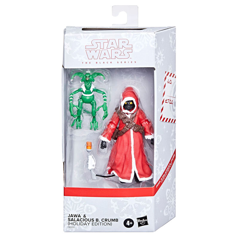 Star Wars Jawa & Salacious B. Crumb Holiday Edition figures 15-10cm 1