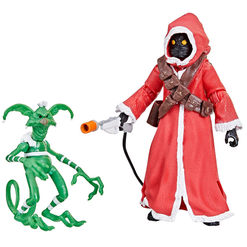 Star Wars Jawa & Salacious B. Crumb Holiday Edition figures 15-10cm 5