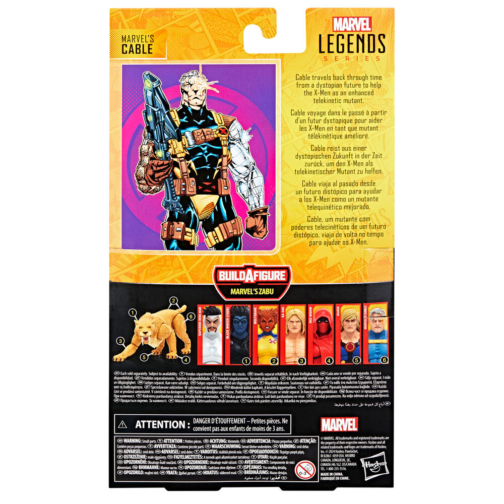 Marvel Legends Series Marvels Cable figure 15cm 12