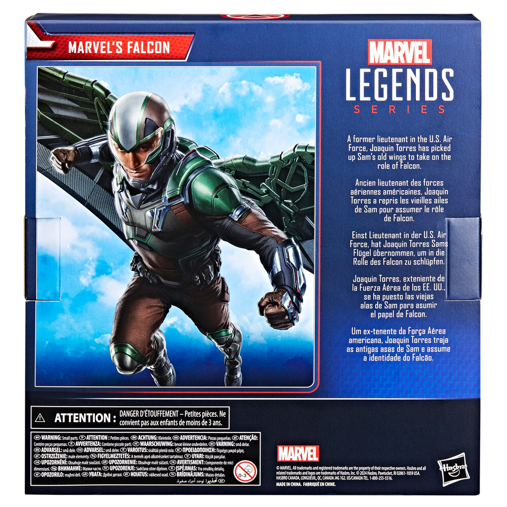 Marvel Captain America Brave New World Falcon figure 15cm 9