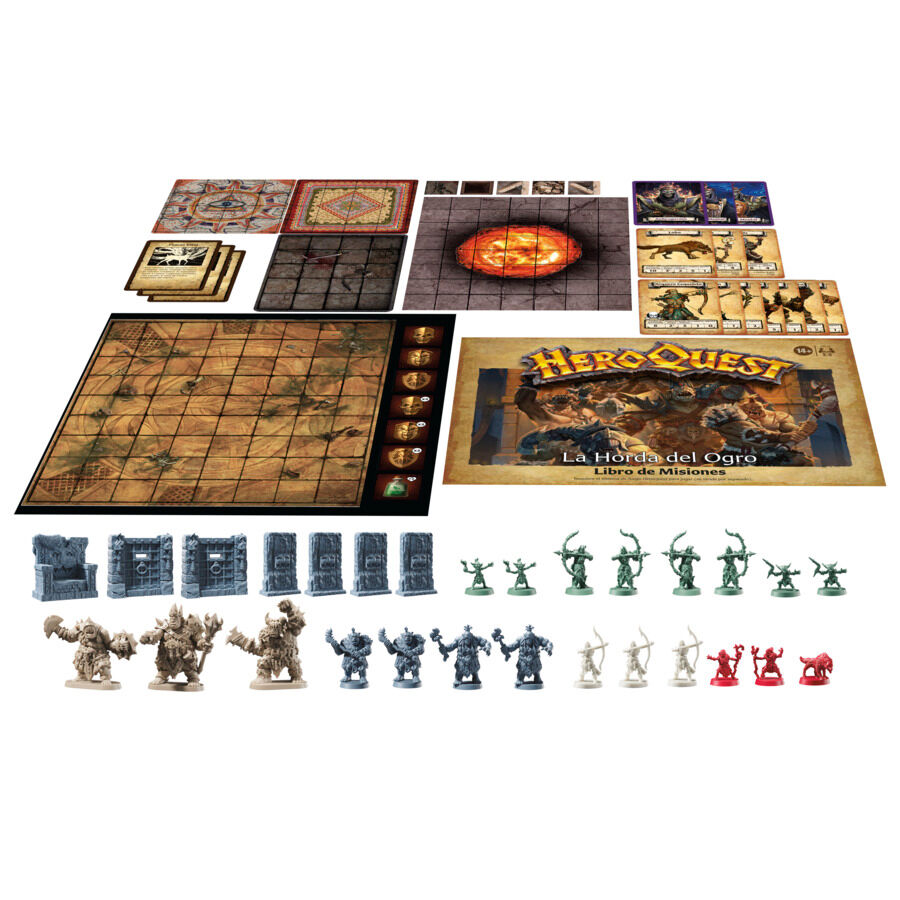 Spanish Heroquest The Ogre Horde expansion board game 4