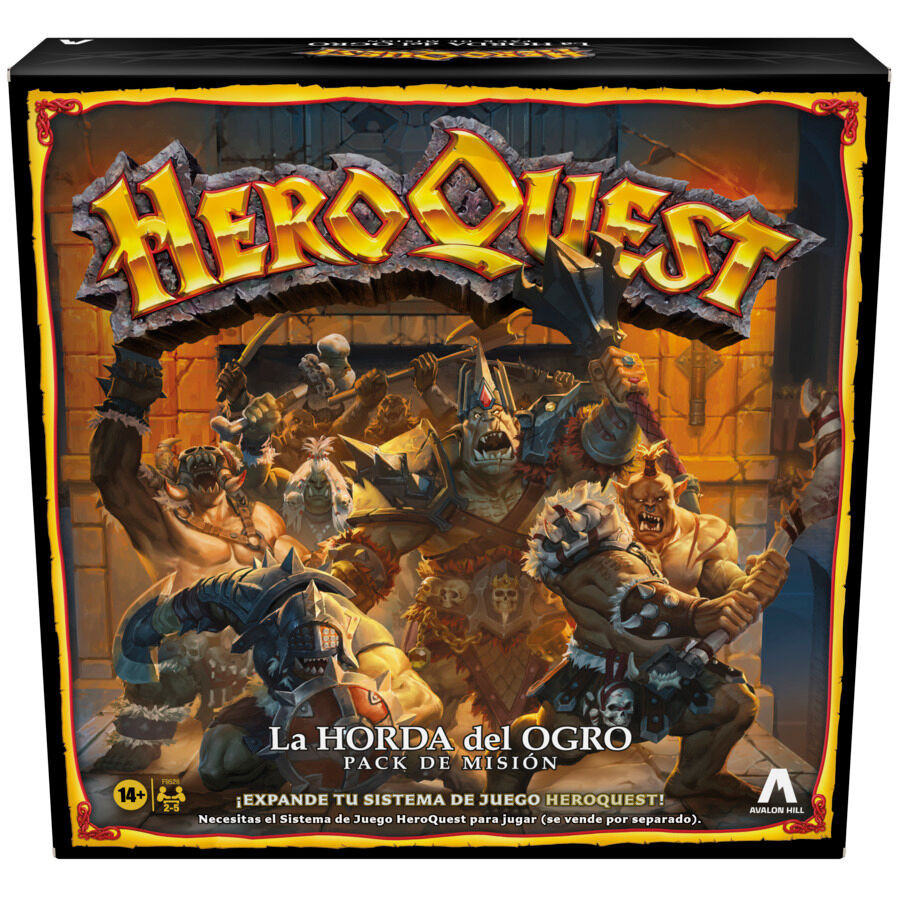 Spanish Heroquest The Ogre Horde expansion board game 7