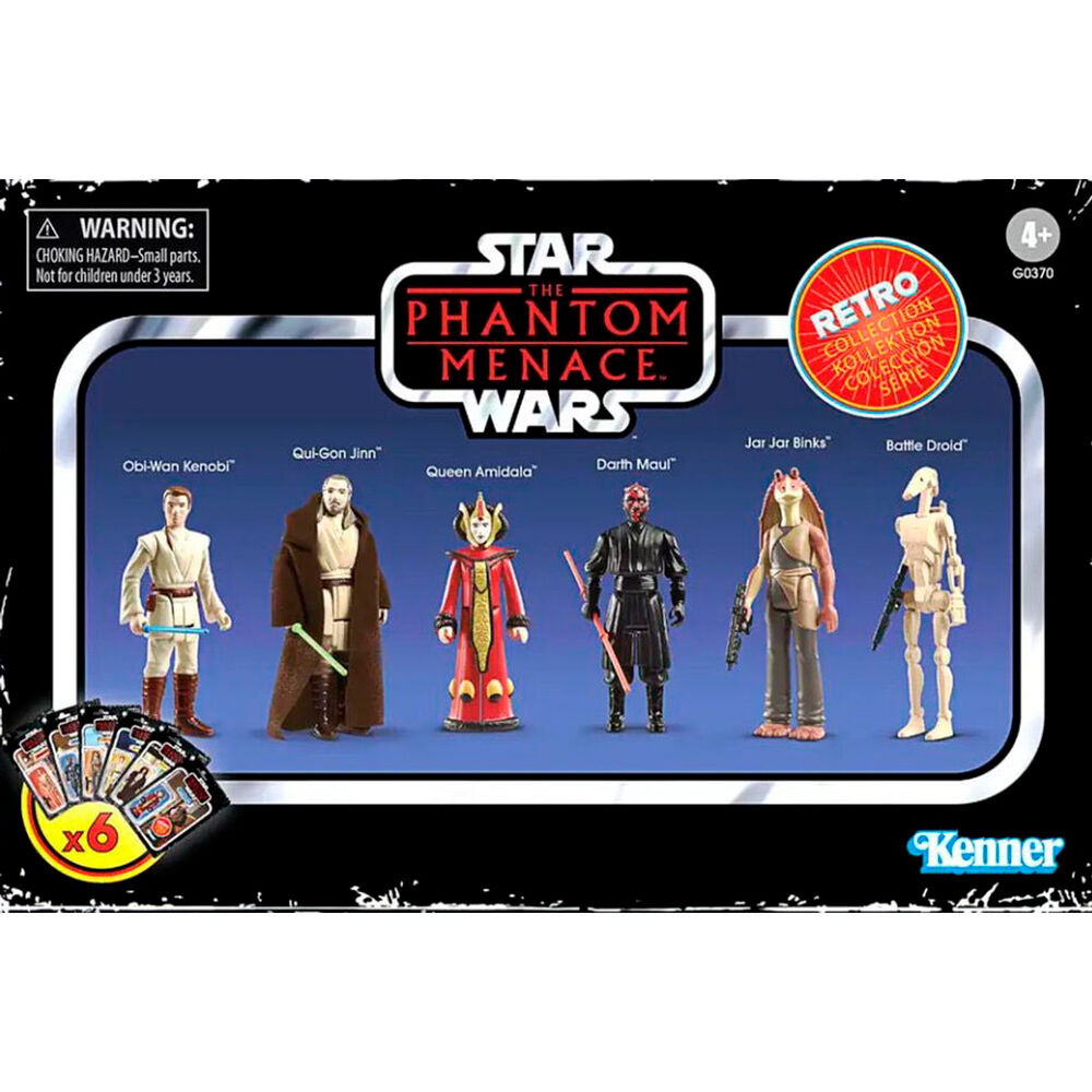 Star Wars Phantom Menace Set figures 9,5cm 1