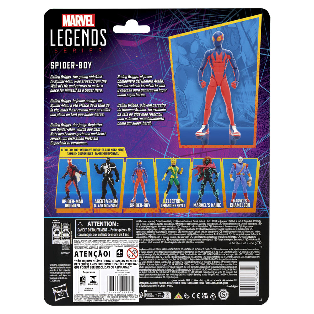 Marvel Spider-Man Spider-Boy figure 15cm 9