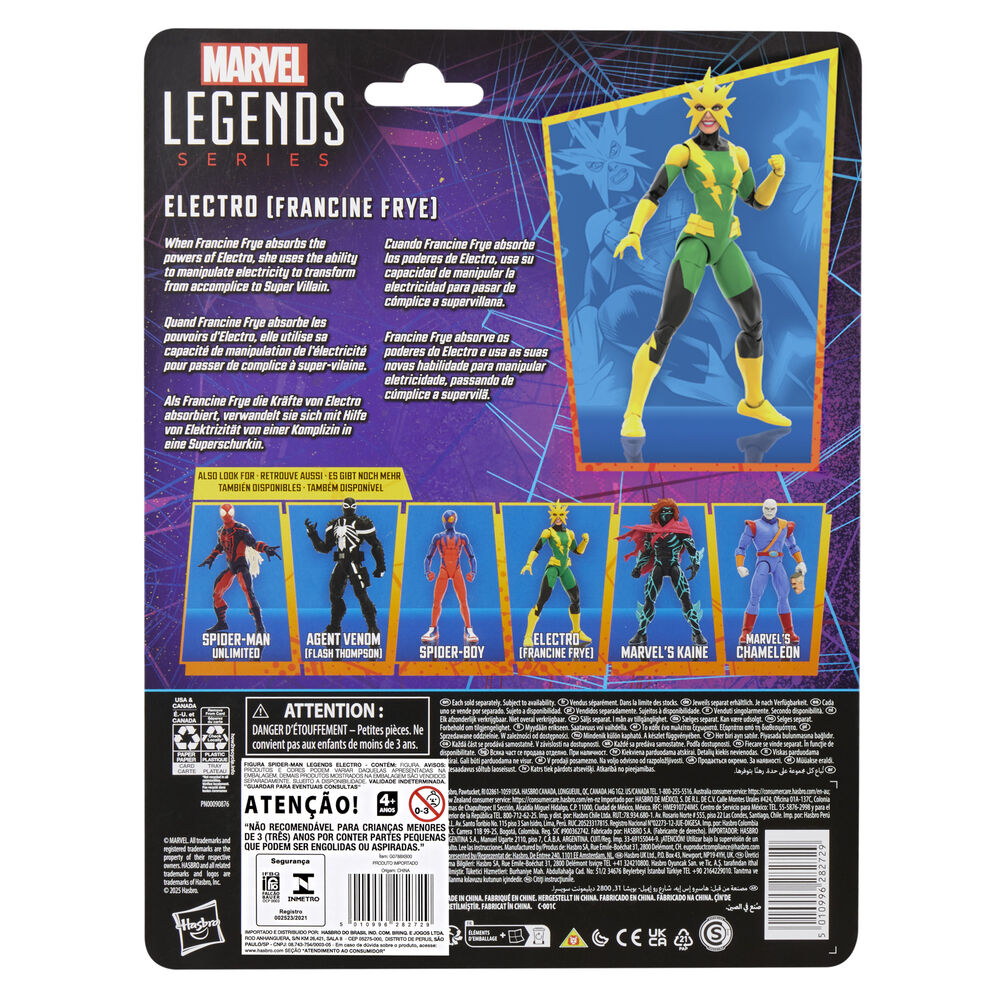 Marvel Spider-Man Electro Francine Frye figure 15cm 9