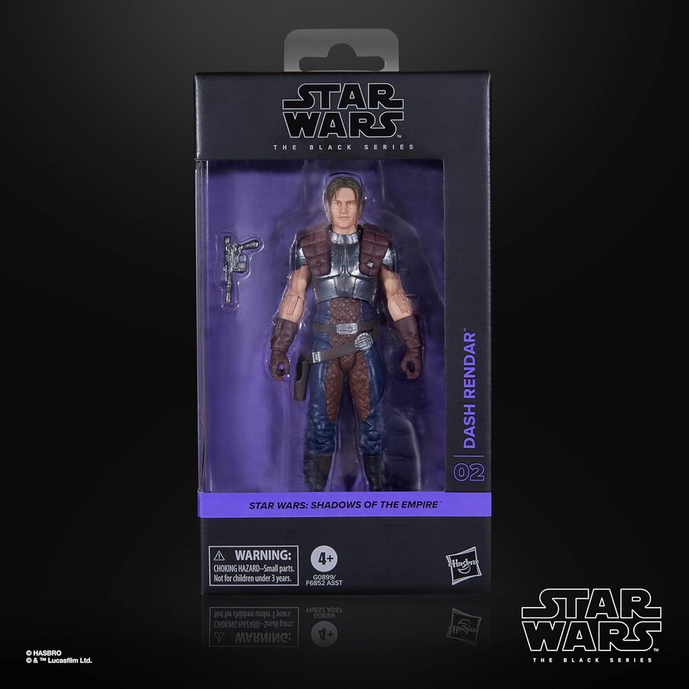 Star Wars Shadows of the Empire Dash Rendar figure 15cm 2