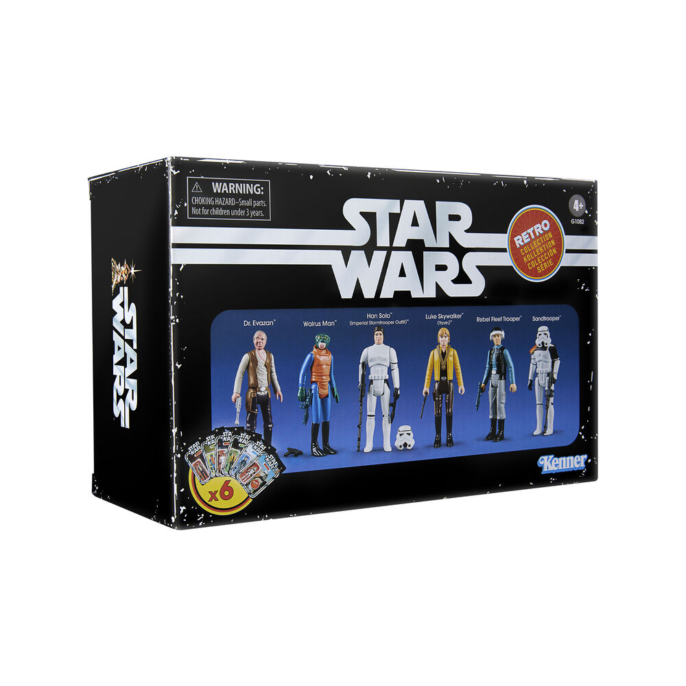 Star Wars set 6 figures 9,5cm 2