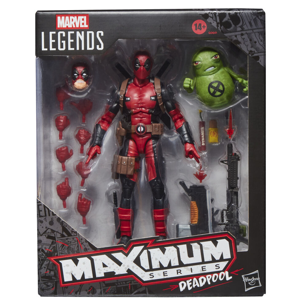 Marvel Legends Maximun Series Deadpool figure 15cm 1