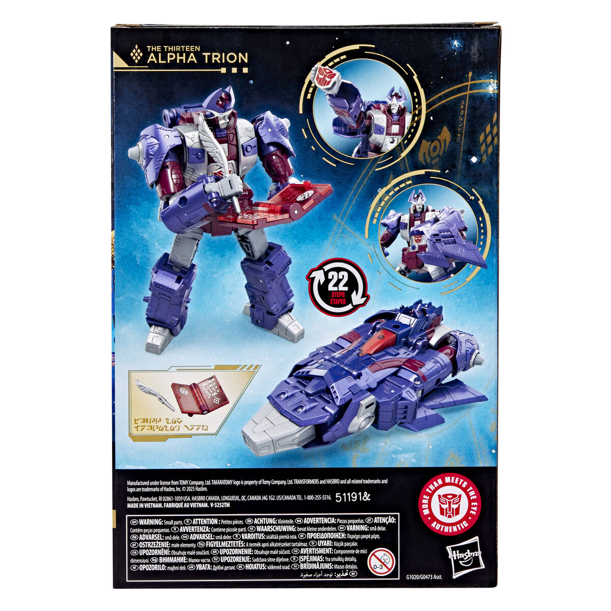 Transformers Age of the Primes Alpha Trion figure 17,5cm 12
