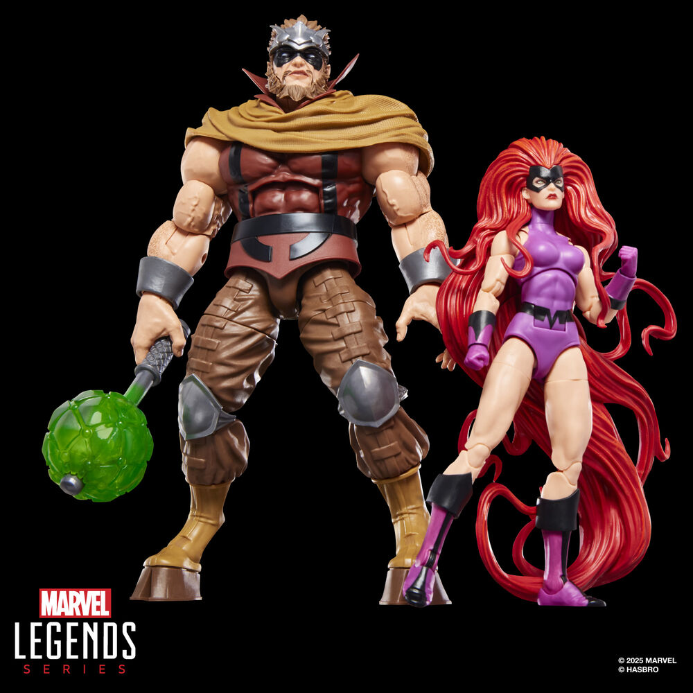 Marvel Legends Series Inhumans Medusa & Gorgon pack 2 figures 6