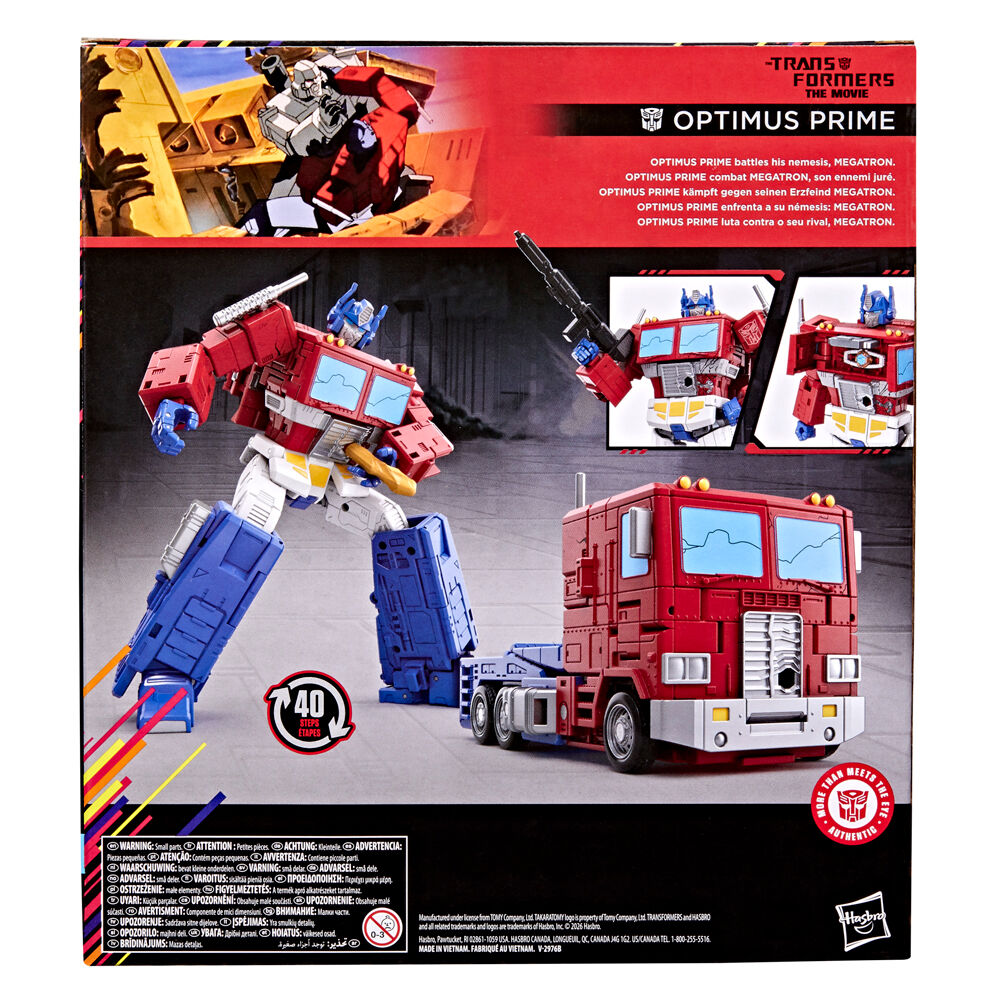 Transformers The Movie Studio Series One Shall Stand Optimus Prime figure 18cm 5