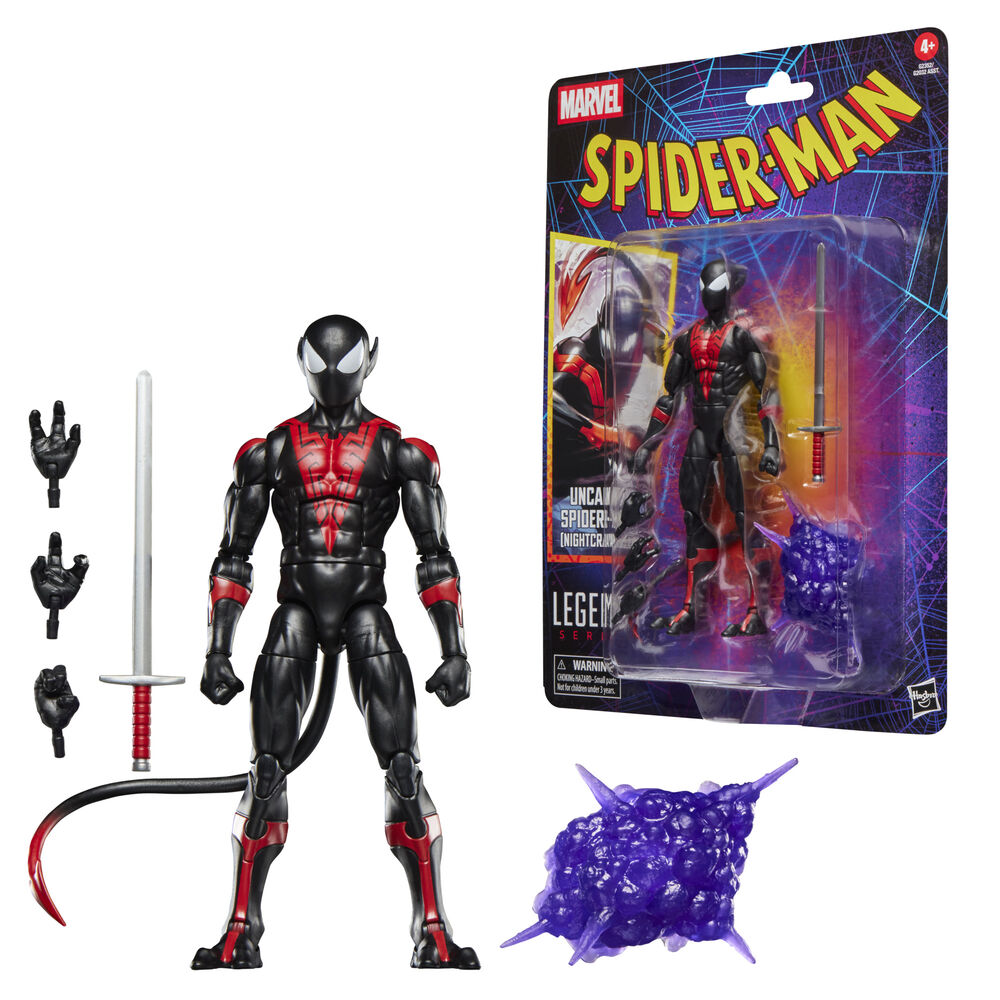 Marvel Legends Series Spider-Man Uncanny Spider-Man Nightcrawler figure 15cm 1
