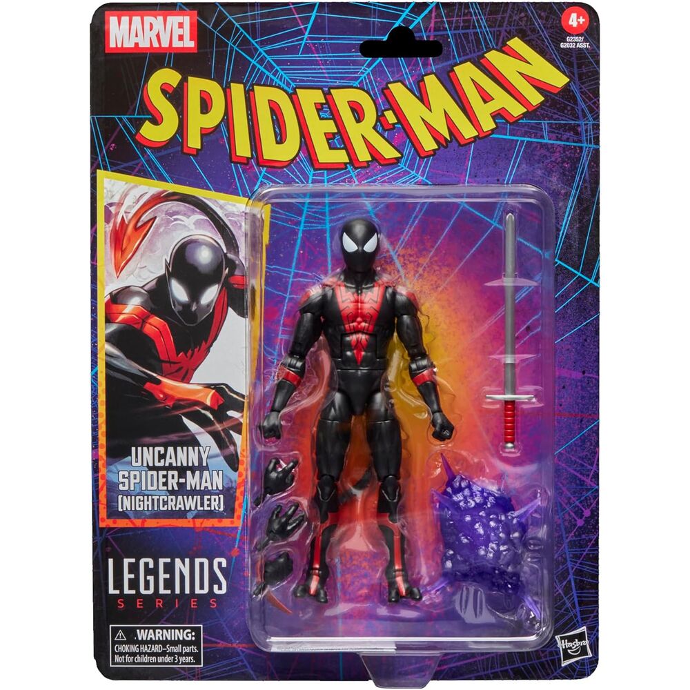 Marvel Legends Series Spider-Man Uncanny Spider-Man Nightcrawler figure 15cm 9