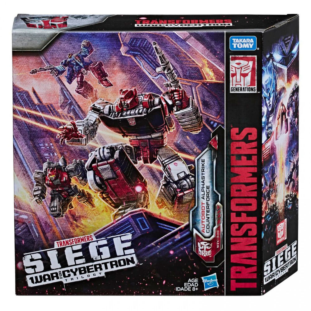 Transformers War For Cybertron Alphastrike Counterforce figure 13cm 1