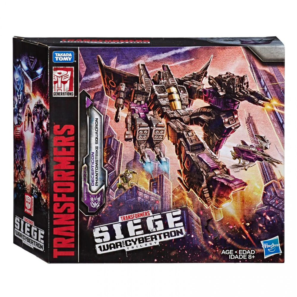 Transformers War For Cybertron Decepticon Phantomstrike Squadron figure 20cm 2