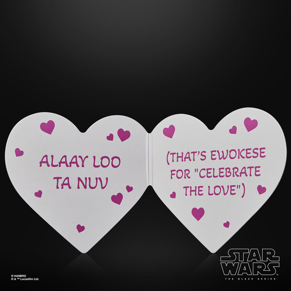 Star Wars Ewok Valentine's Day Edition figure 15cm 4