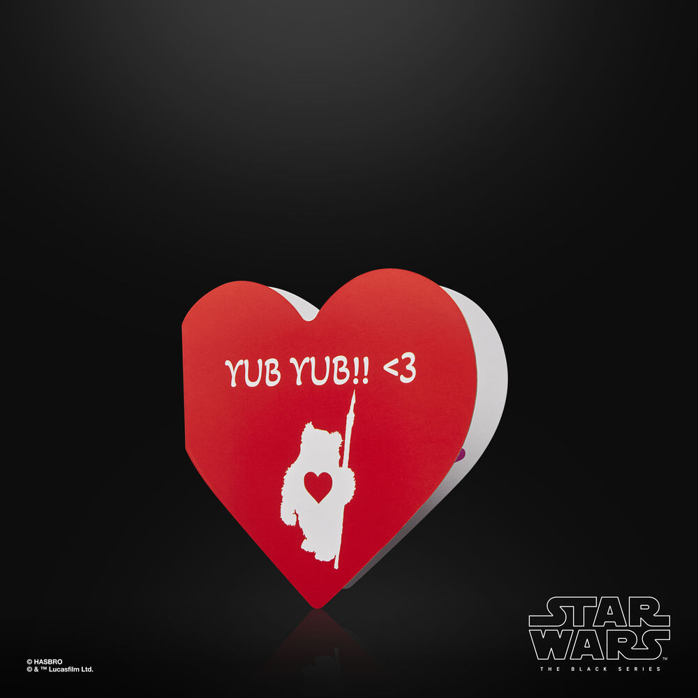 Star Wars Ewok Valentine's Day Edition figure 15cm 7
