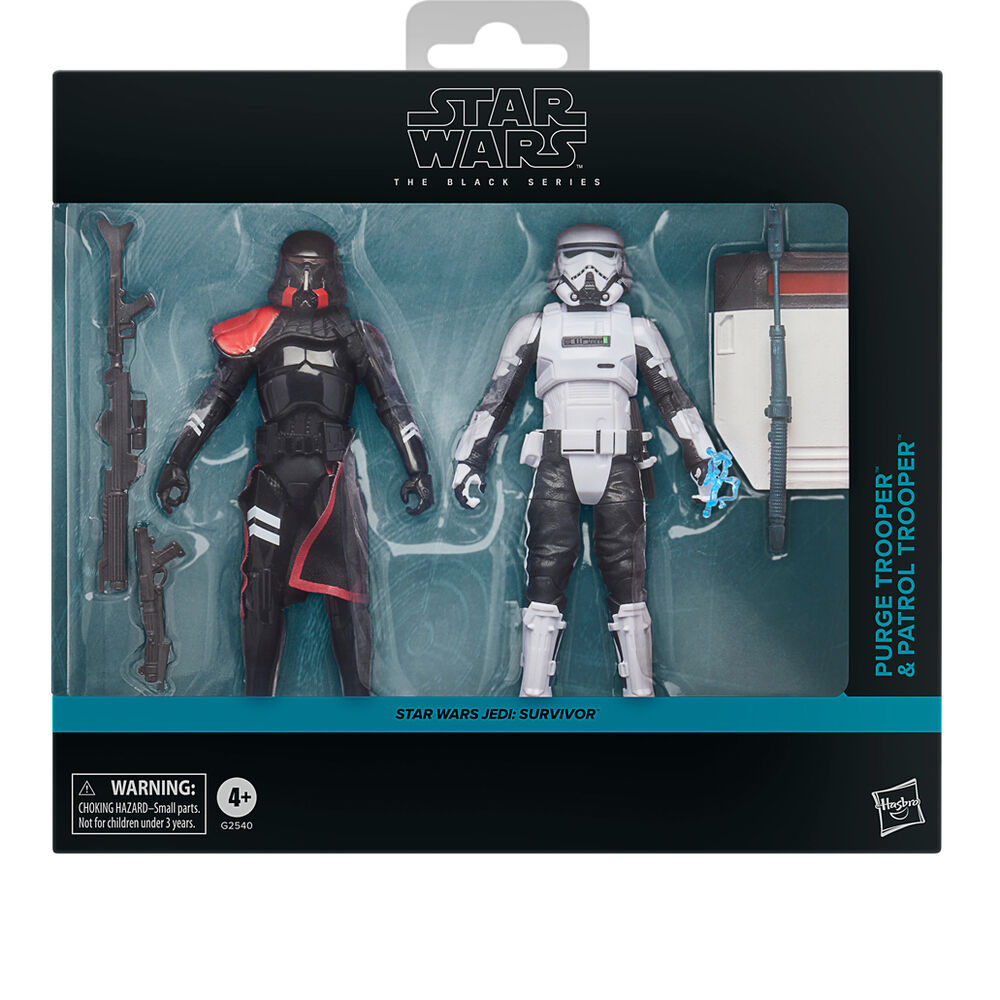 Star Wars Jedi Survivor Purge Trooper & Patrol Trooper pack 2 figures 15cm 7