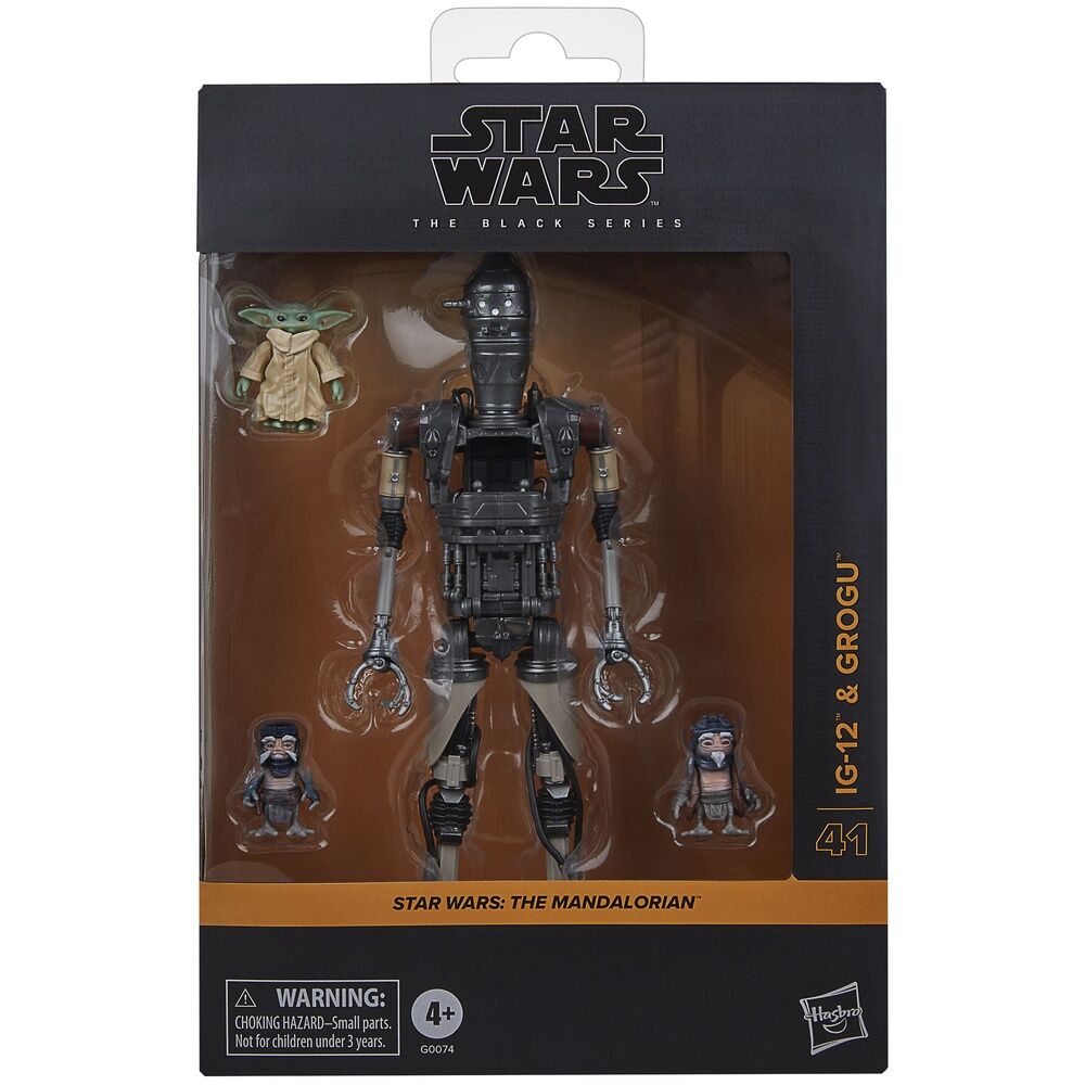 Star Wars The Mandalorian IG-12 & Grogu set figures 15cm 1