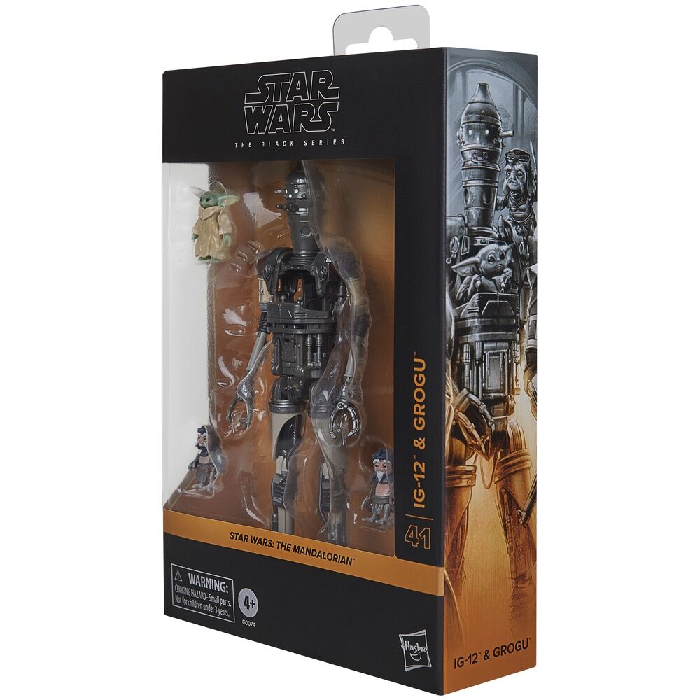 Star Wars The Mandalorian IG-12 & Grogu set figures 15cm 9