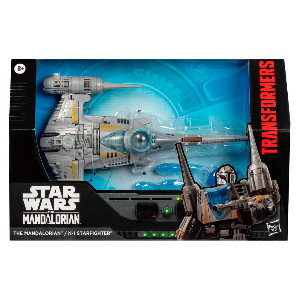 Transformers Star Wars The Mandalorian N-1 Starfighter figure 19cm 1