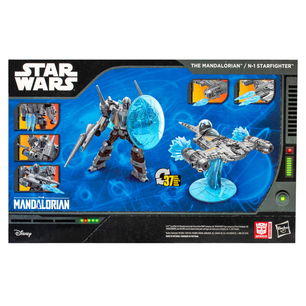 Transformers Star Wars The Mandalorian N-1 Starfighter figure 19cm 10