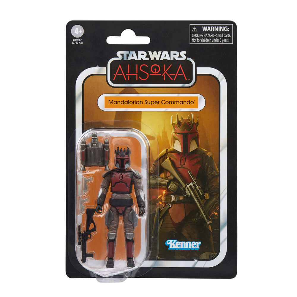 Star Wars Ashoka Mandalorian Super Commando figure 9,5cm 1