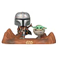 POP figure Star Wars Mandalorian - The Child and Mandalorian - Thumbnail 3