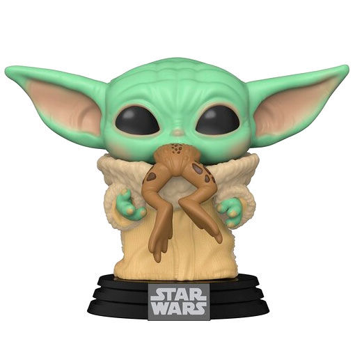 POP figure Star Wars Mandalorian The Child with Frog 2