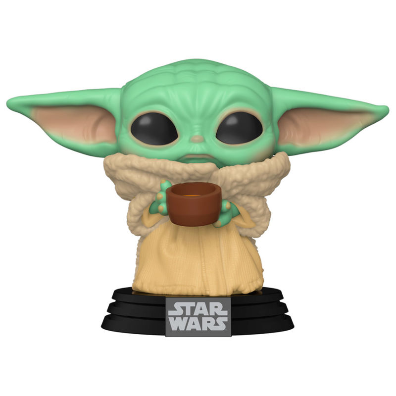 POP figure Star Wars Mandalorian The Child with Cup 2