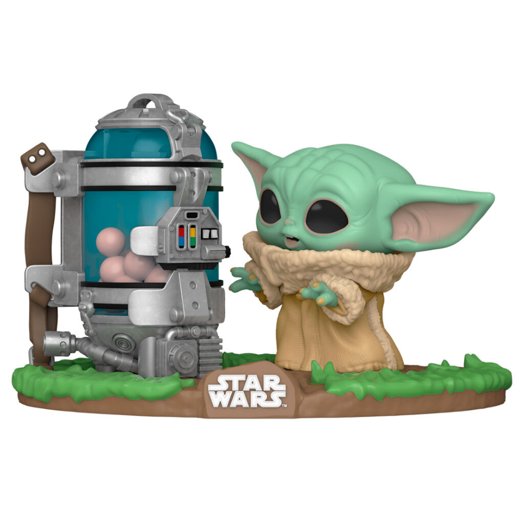 POP figure Star Wars The Mandalorian Child with Canister 2
