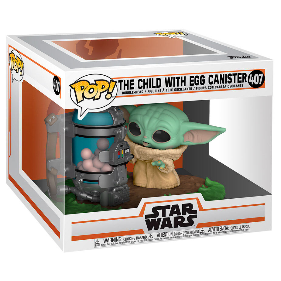 POP figure Star Wars The Mandalorian Child with Canister 3