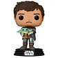 POP figure Star Wars Mandalorian Mando Holding Child - Thumbnail 3