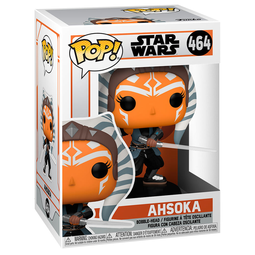 POP figure Star Wars Mandalorian Ahsoka with Sabers 2