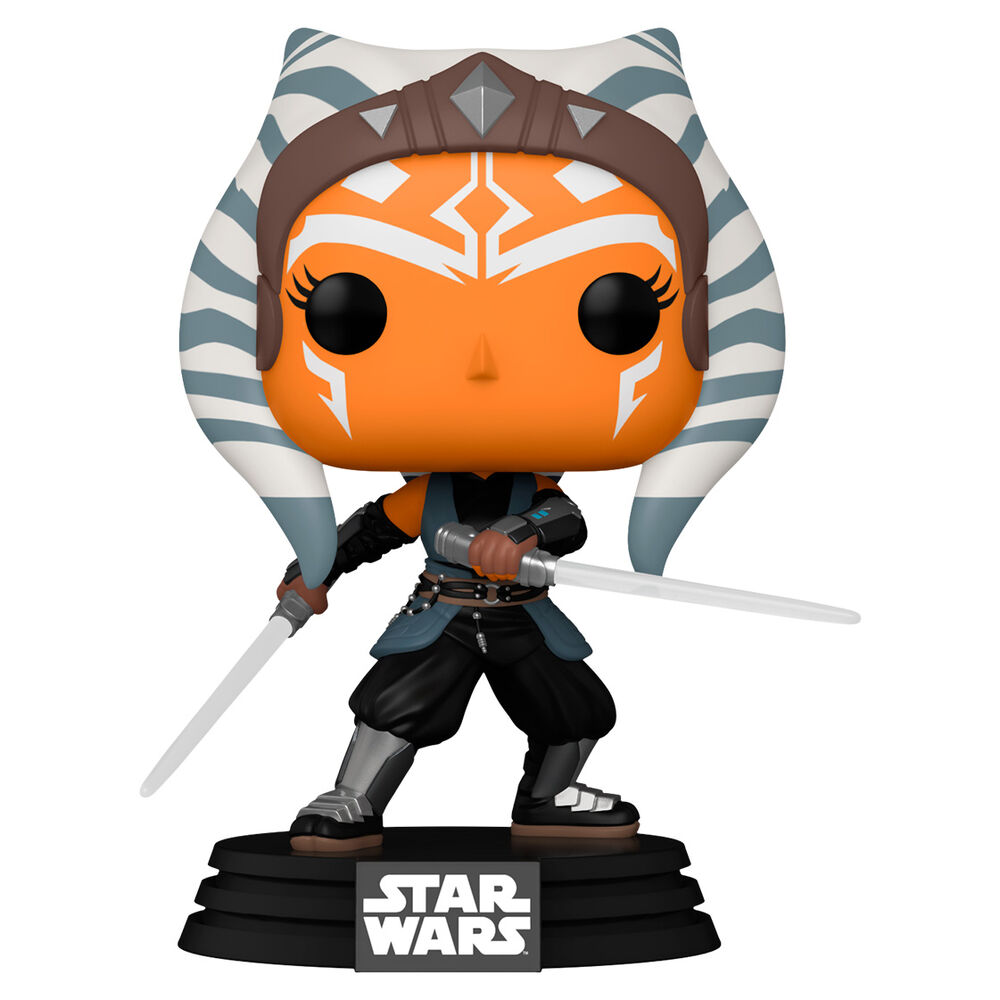 POP figure Star Wars Mandalorian Ahsoka with Sabers 3