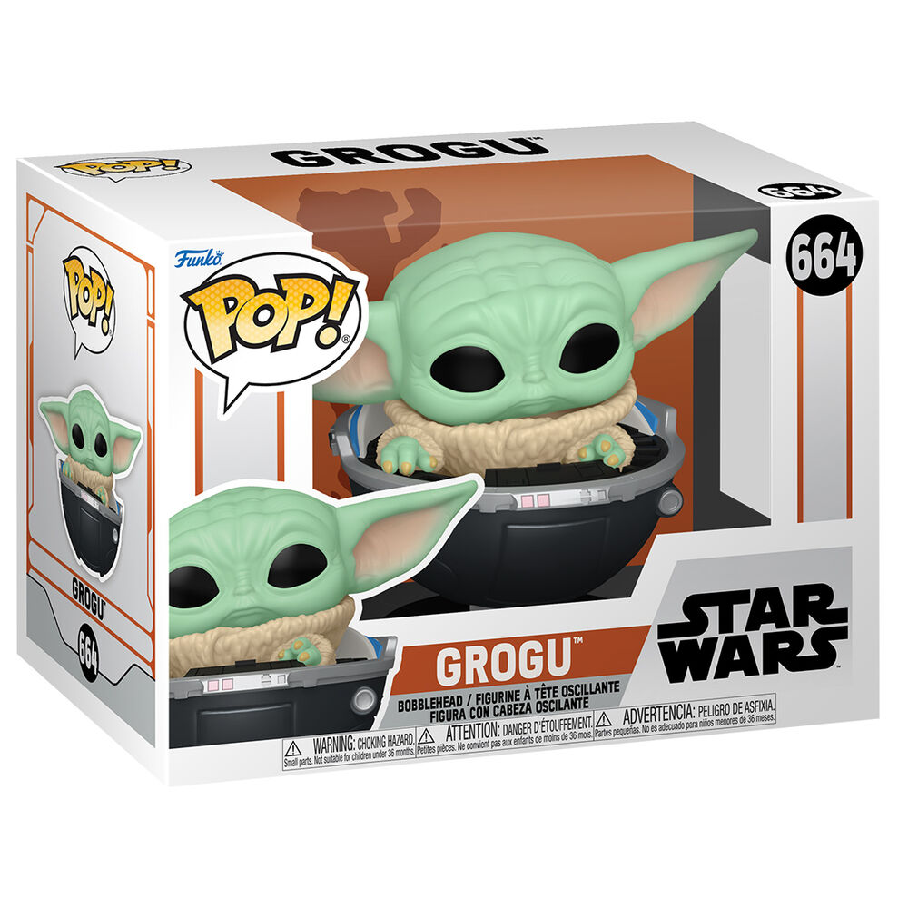 POP figure Star Wars Mandalorian Grogu 2