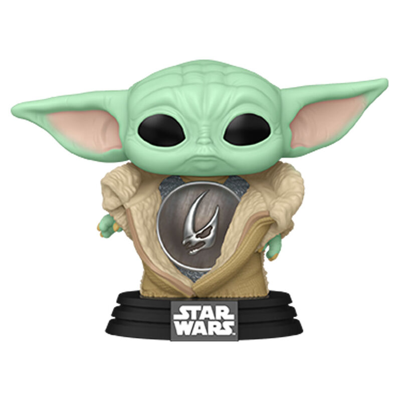 POP figure Star Wars The Mandalorian Din Grogu with Armor 2
