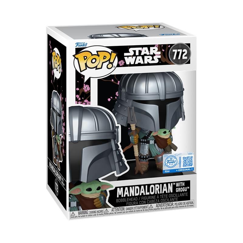 POP figure Star Wars Impressions Mandalorian with Grogu Exclusive 1