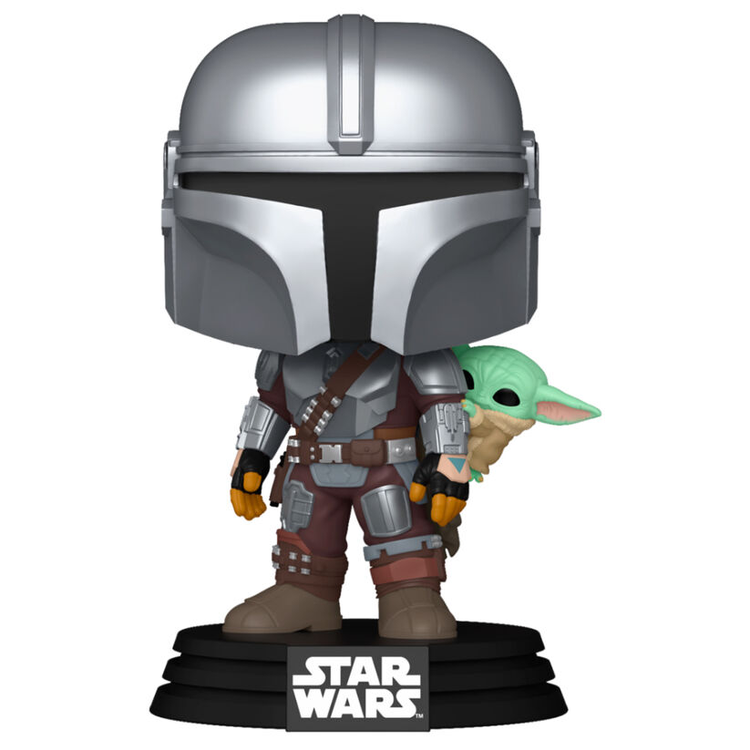 POP figure Star Wars Mandalorian & Grogu - The Mandalorian with Grogu 2