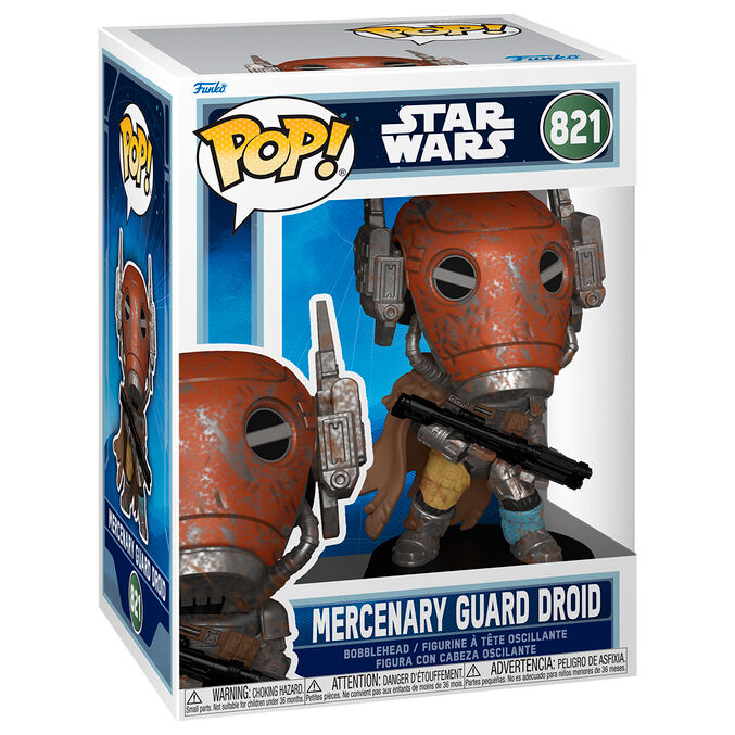 POP figure Star Wars Mandalorian & Grogu Mercenary Guard Droid 1