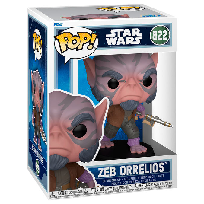 POP figure Star Wars Mandalorian & Grogu Zeb Orrelios 1