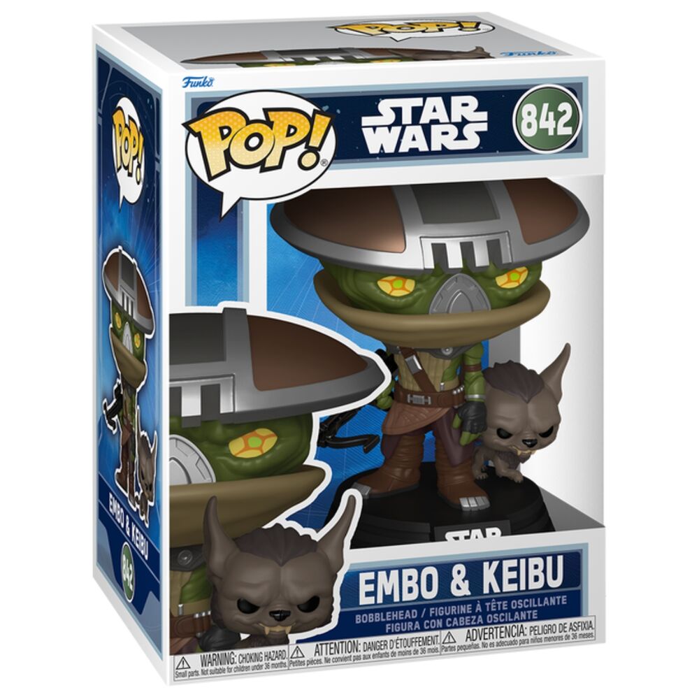 POP figure Star Wars: The Mandalorian & Grogu - Embo & Keibu 1