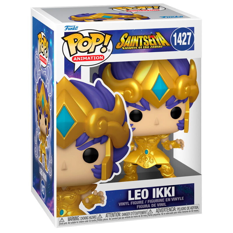 POP figure Saint Seiya Knights of the Zodiac Leo Ikki 1