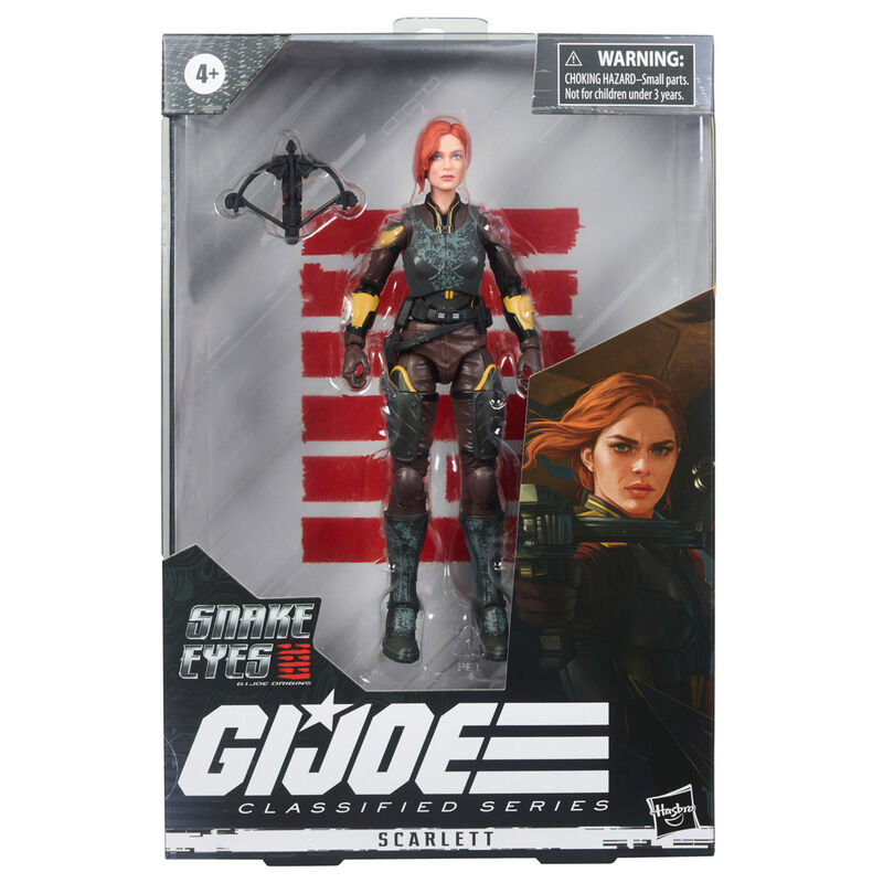 G.I. Joe Classified Series - Snake Eyes: G.I. Joe Origins Scarlett 20 figure 15cm 4